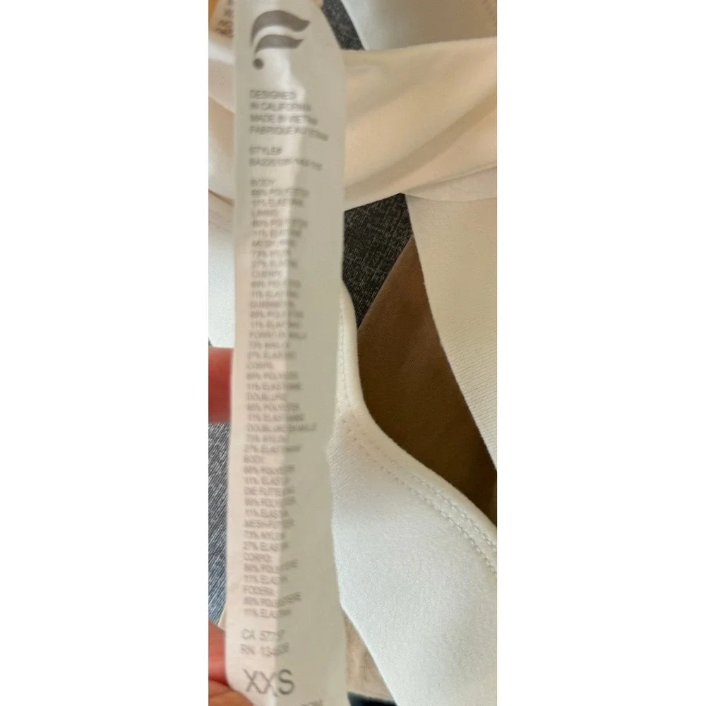 Fabletics‎ Sports Bra XXS White